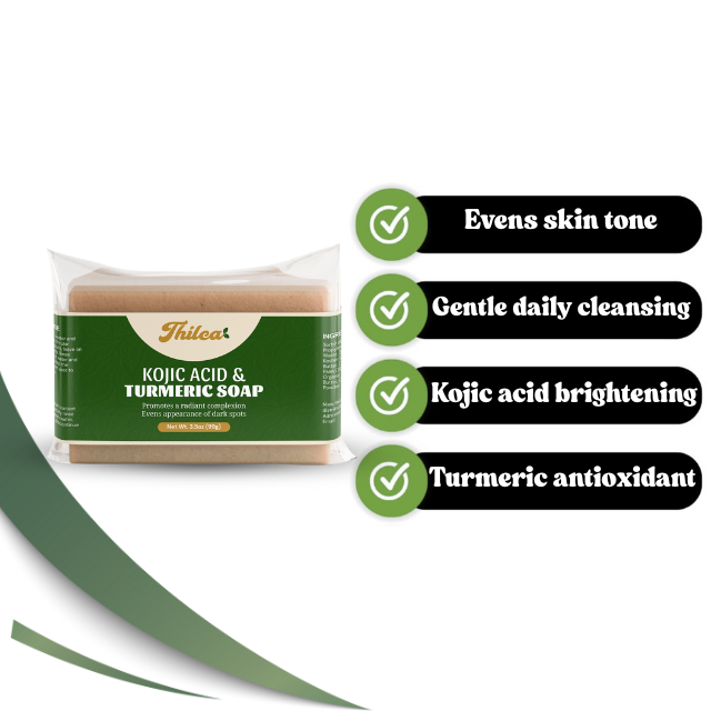 Thilca Kojic Acid & Turmeric Soap